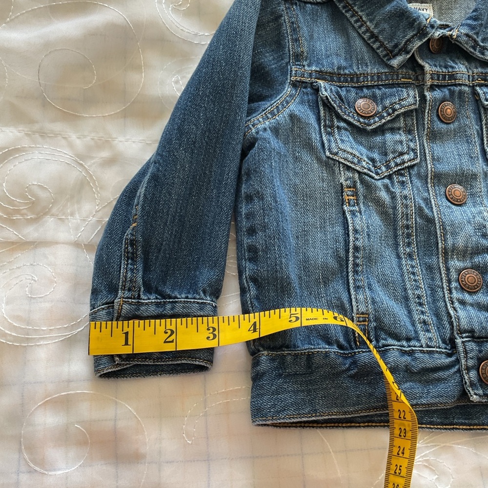 Old Navy Toddler Blue Size 18/24 Month Jean Style Jacket - Picture 11 of 13